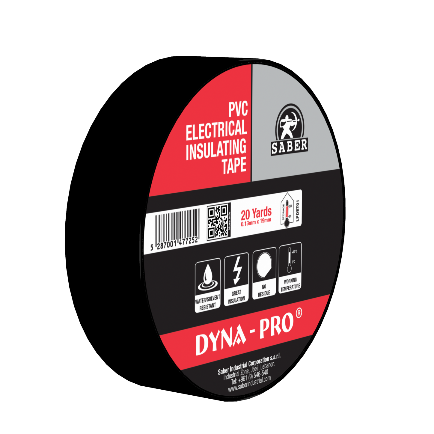 Dyna-Pro PVC Electrical Tape