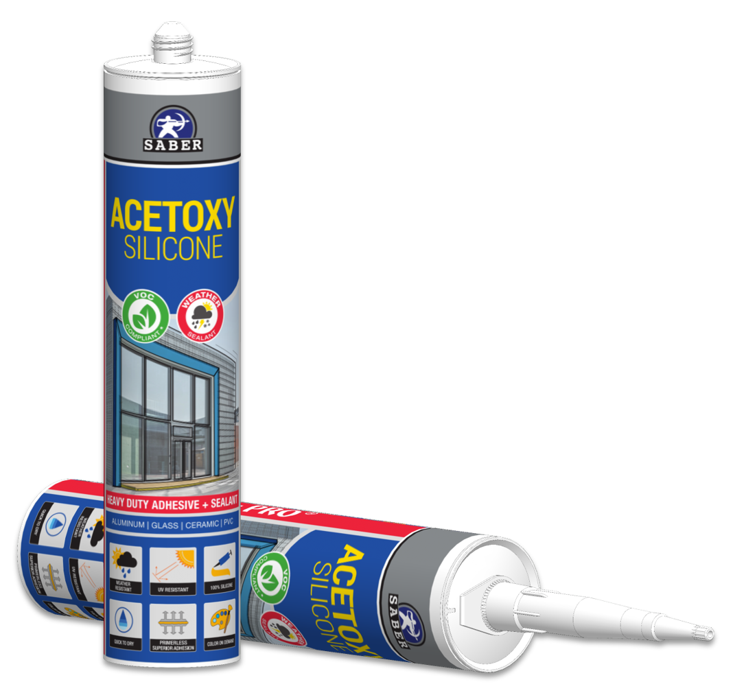 Dyna Pro Acetoxy Weather Silicone Sealant