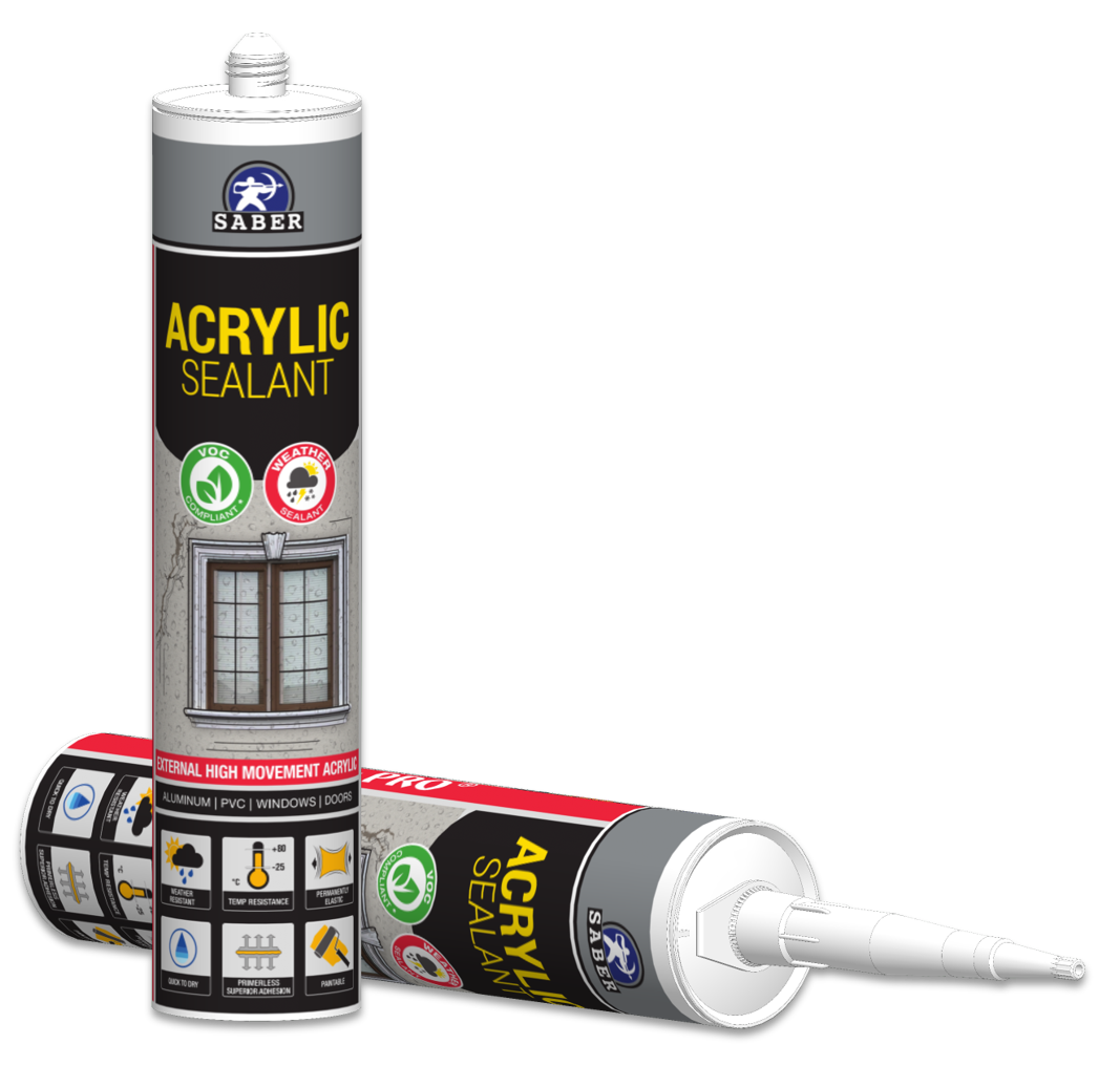 Dyna-Pro Rainproof Acrylic Weather Sealant