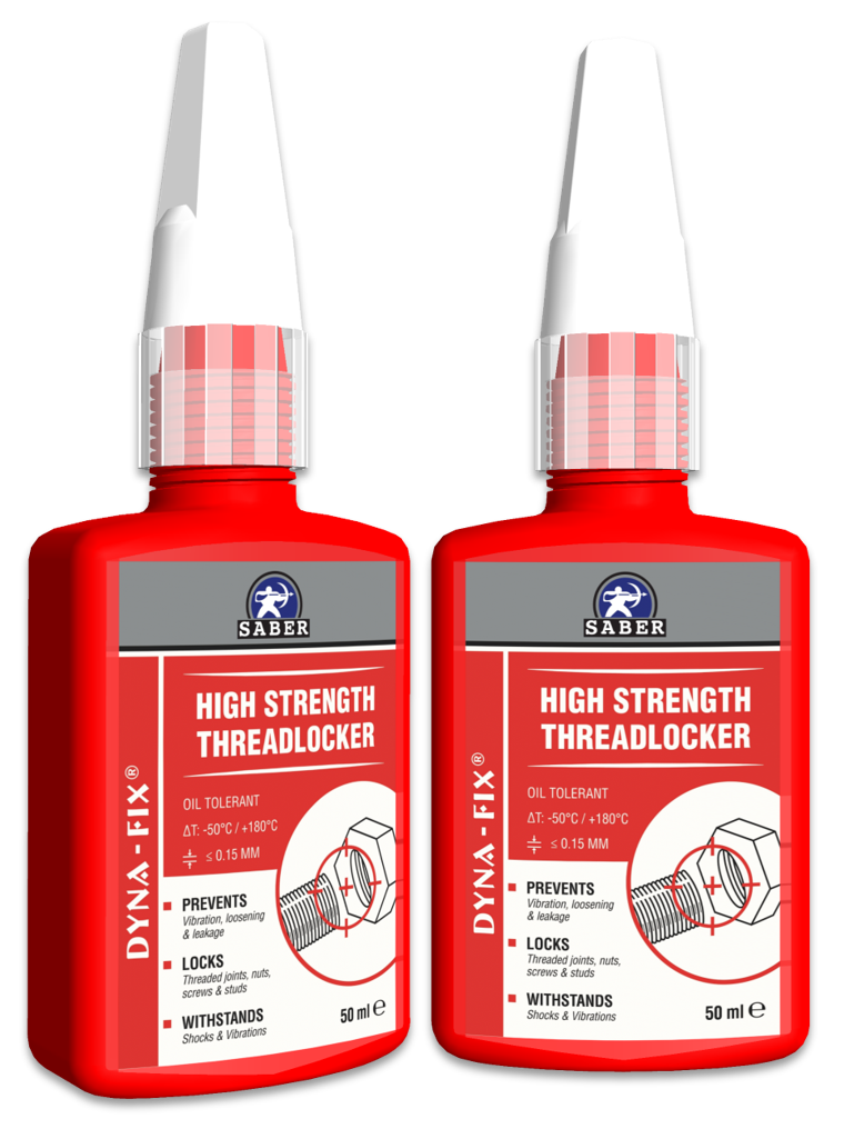 Dyna-Fix High Strength Red Threadlocker
